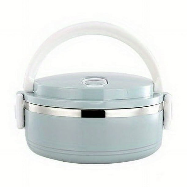 1pc, Portable Stainless Steel Lunch Box, Kids Bento Box Leak-Proof Food Container,Eco-friendly Sealed Lunch Box,Kitchen Dinnerware,Multi-Layer Lunch Box For Kids School Food Storage Container ,Outdoor