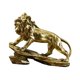 thumbnail image 3 of Estatua De León De Escritorio, Figura En Miniatura De León Moderna Para Granja, Oficina, Escritorio, Dorado, 3 of 5
