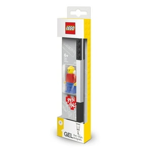 Lápiz Gel Lego Pen Pal Con Minifigura Negro Santoki
