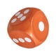 thumbnail image 3 of Dados De Espuma De 6 Lados, Recuerdos De Fiesta, Juguete De Aprendizaje Temprano, Gran Regalo, Juguete Educativo, Naranja, 3 of 5