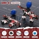 thumbnail image 3 of Pistola Voluart, lanzador de bolas de gel automático, eléctrico, rojo, 3 of 7