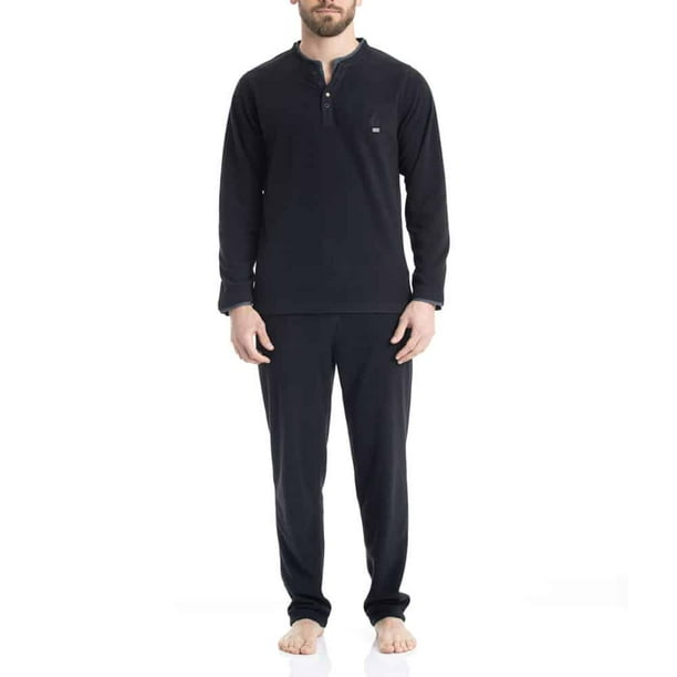 Pijama Micropolar Hombre diseño clásico