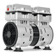 thumbnail image 1 of Motor Compresor 0.5hp Ultra Silencioso Sin Aceite Plateado Monofásica, 1 of 3