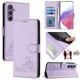 thumbnail image 1 of Funda tipo cartera FOXDOCK para Samsung Galaxy S24 Plus con soporte, ranuras, RFID, diseño de gato, 1 of 5