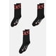 thumbnail image 3 of Pack 3 Pares Calcetines Champion Unisex Negro Deportivos Red, 3 of 9