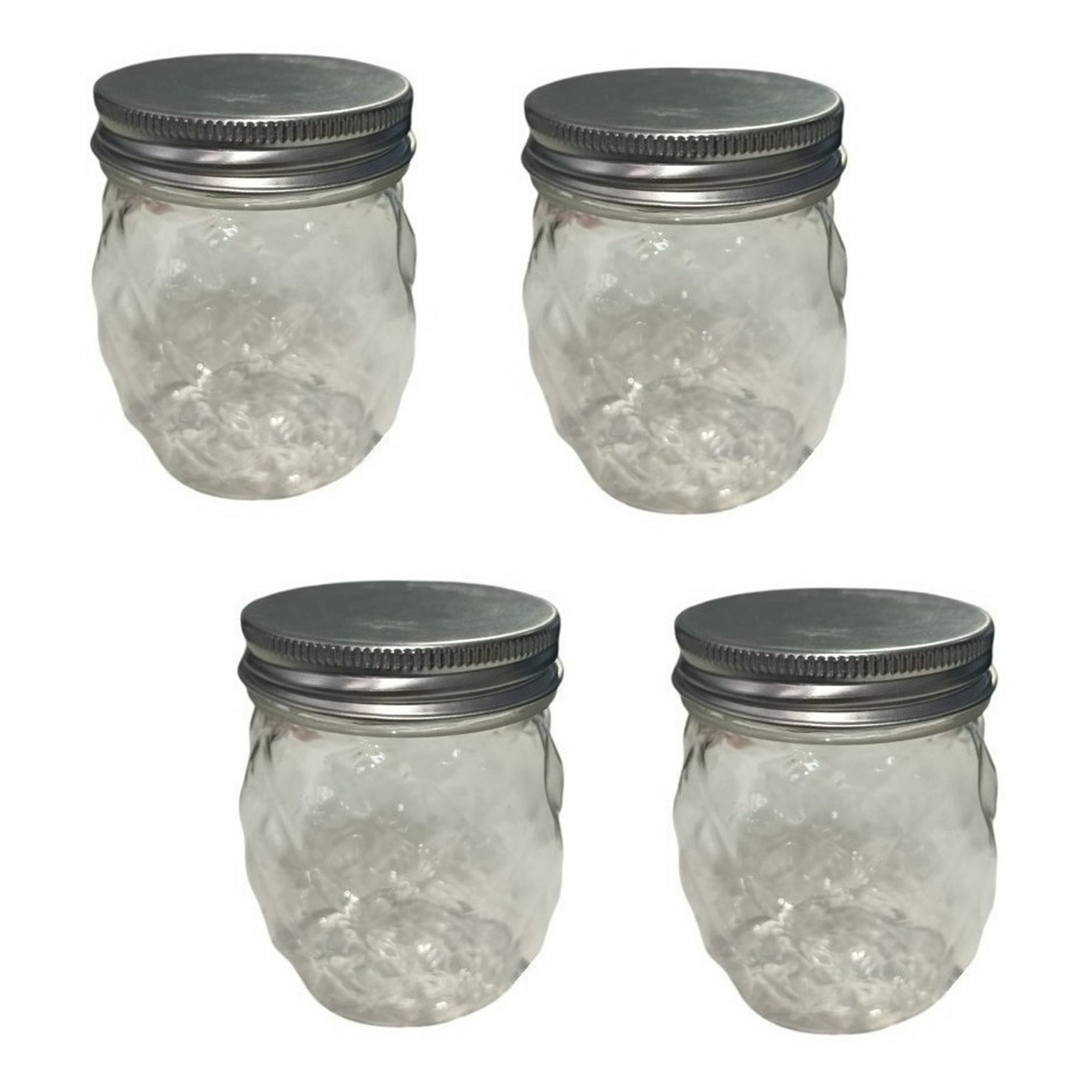 Genérico - 4 Potes Plasticos Frascos Plasticos Pote Plastico Frasco