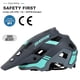 thumbnail image 2 of Casco de bicicleta BATFOX LA303 para hombre, mujer, adultos y jóvenes, gris y azul, 2 of 7