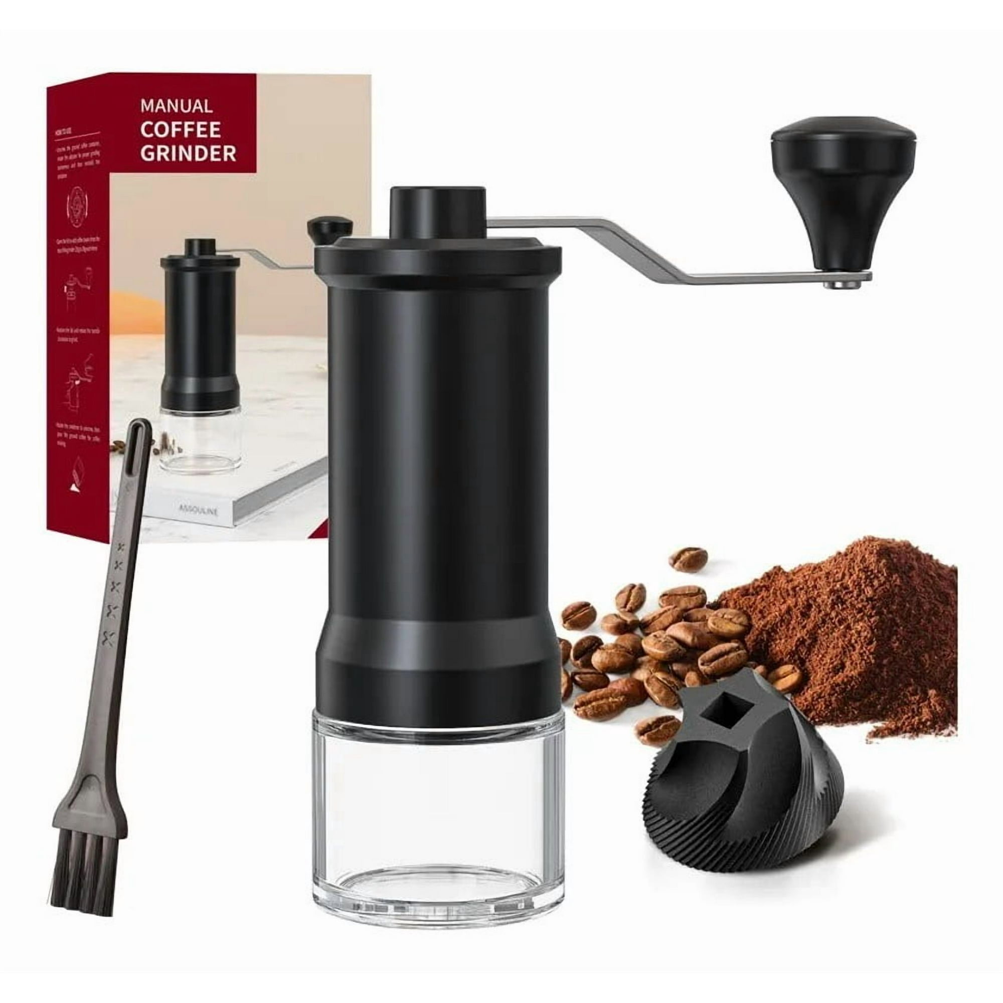 Genérica - Molinillo De Cafe Manual Moledor Granos Cerámica Portatil