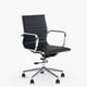 thumbnail image 2 of Silla Oficina Bishop Media Negro, 2 of 10