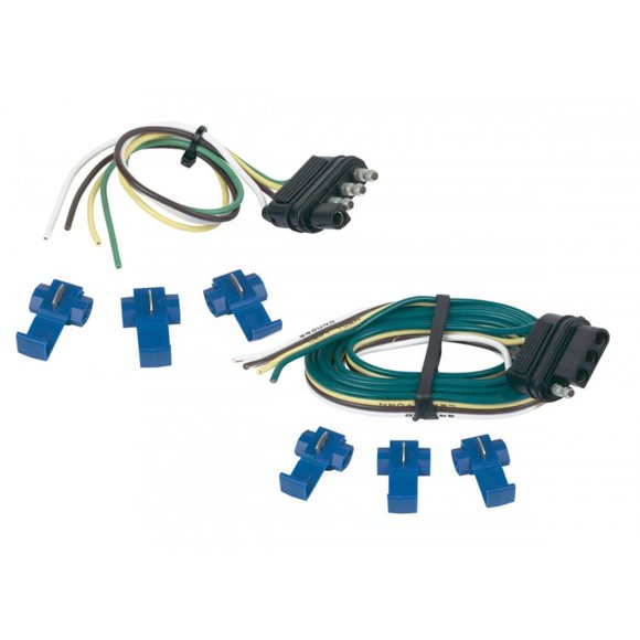 Juego de conectores planos Hopkins 48205 de 4 hilos de Towing Solutions