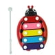 thumbnail image 3 of 5 Notas Glockenspiel Xilófono Ni?os Preescolar Percusión Fiesta Juguete Rojo, 3 of 5
