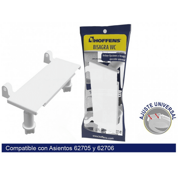 Bisagra para asiento y tapa WC
