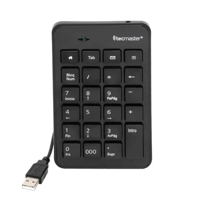 Genérico - Teclado Numérico Usb Tecmaster Negro