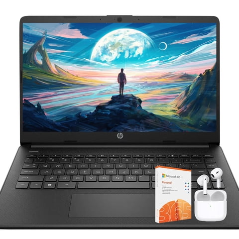 Laptop Hp Sleek 14"" Hd, 16 Gb De Ram, 128 Gb Ssd, Windows