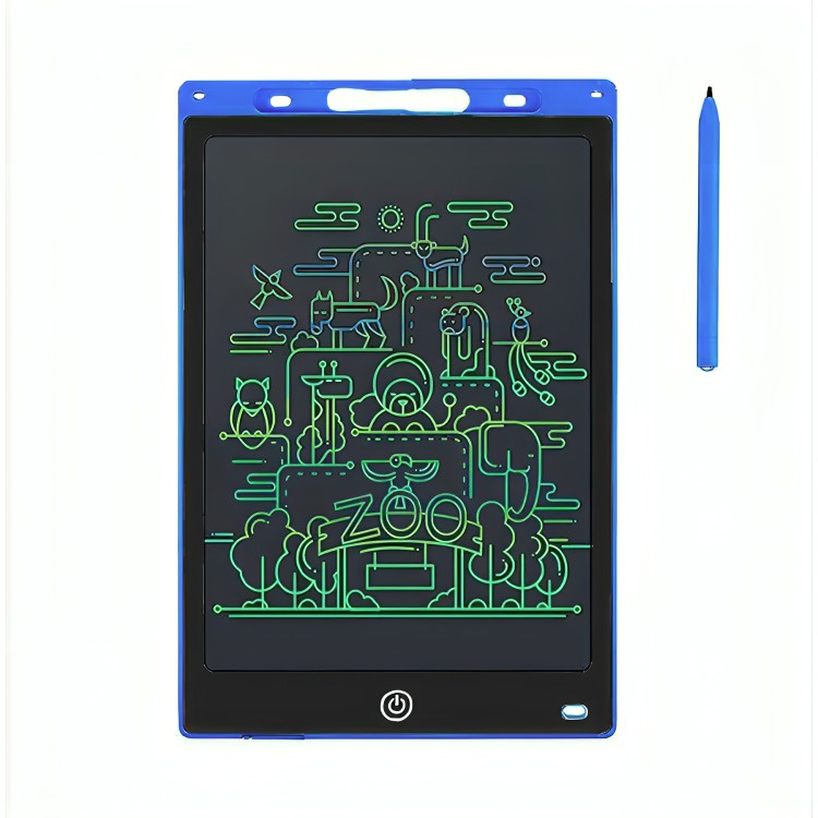 Genérico - Pizarra Mágica Tablet Dibujo Lcd 12 Pulgadas Azul