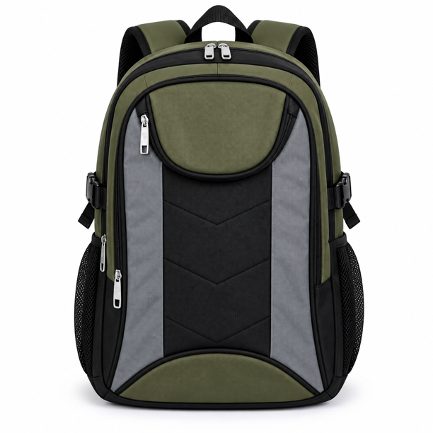 Mochila Escolar 24 L con 4 Compartimientos y Espacio para Notebook