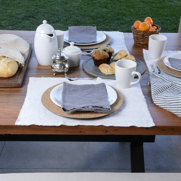 Individuales rusticos 100% lino