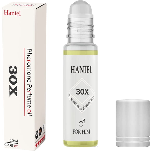 Perfume Haniel Aromatic Aquatic Roll-on Cologne para hombre, 10 ml