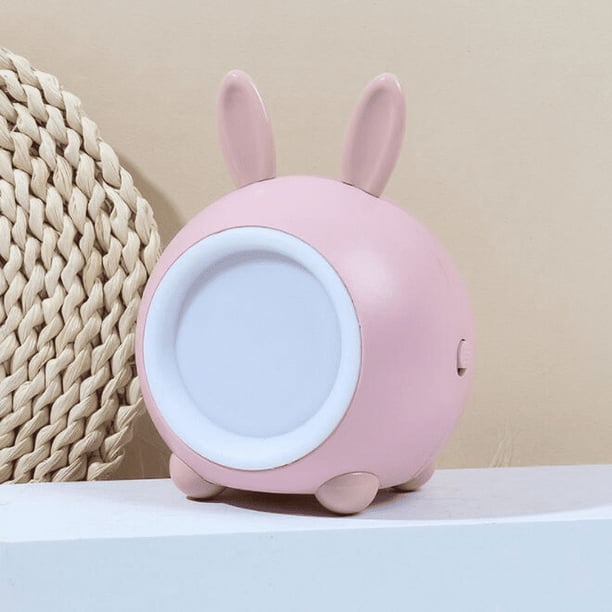 1pc Nursery Night Light, The LED Bedside Lamp For Breastfeeding And Sleep Aid, USB Rechargeable,Three Colors Adjustable, For Babies And Kids Bedrooms