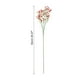 thumbnail image 3 of Flores Artificiales Uxcell Ramo 12 Piezas Rojo, 3 of 3