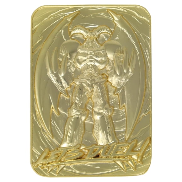 ¡YU-GI-OH! de colección Edición limitada de Fanattik chapada en oro de 24 quilates