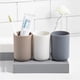 thumbnail image 4 of Xiao Hua Vaso Reutilizable para Beber, No Se Rompe Fácilmente, Se Puede Lavar en el Lavavajillas, 2 Vasos para Enjuague Bucal de Baño, Gris+blanco, 4 of 4