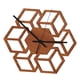 thumbnail image 3 of Reloj Para Colgar En La Pared, Reloj De Pared 3D De Madera Para Sala De Estar, Escuela, Hotel, Bar, Cuadrado, 3 of 3