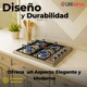 thumbnail image 2 of Cocina Encimera A Gas Licuado 4 Platos Acero Inoxidable Premium+KIT de Instalación, 2 of 10