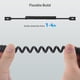 thumbnail image 4 of Cable de carga Cable Matters: USB C a USB C en espiral, 60 W, 4 of 7