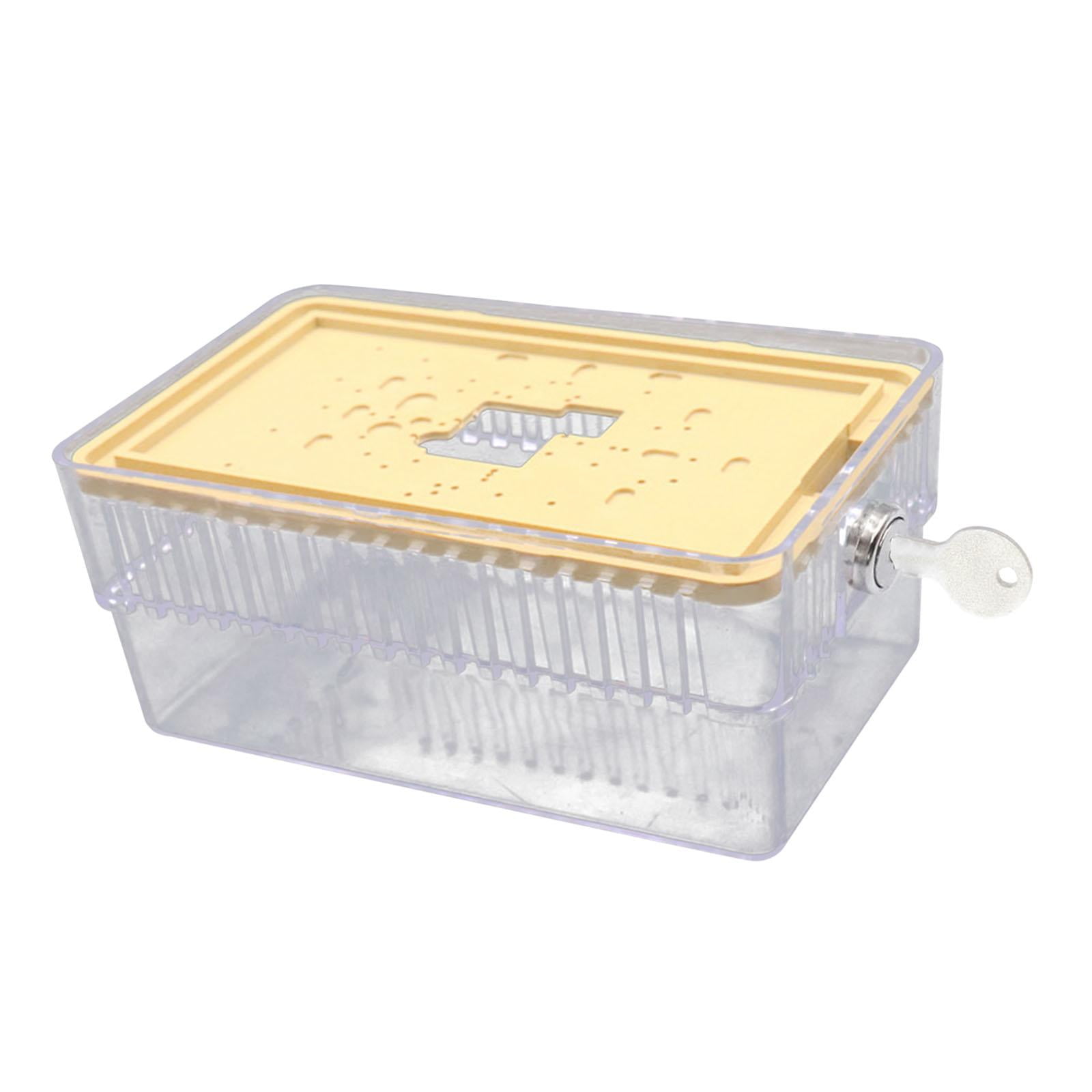 Bothyi - Caja De Bloqueo Del Termostato Del Aire Acondicionado Transparente Con Llave Para Evitar Manipulaciones Caja De Bloqueo Del Termostato 130x120x75 Mm