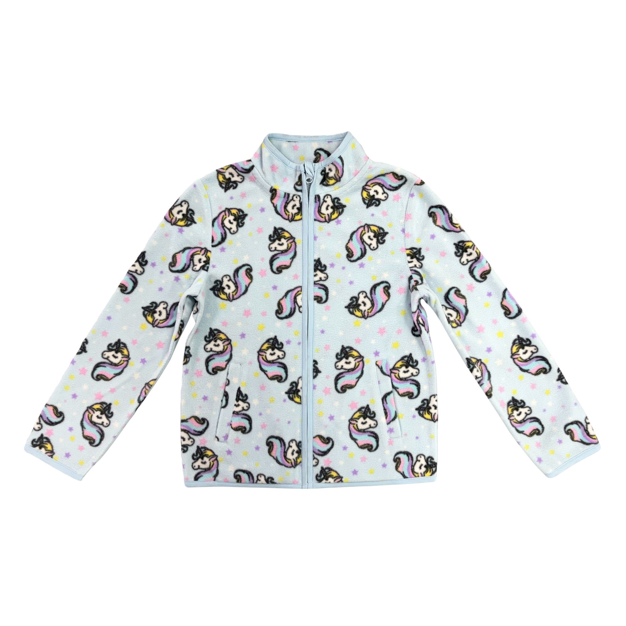 Polar Niña Basico Unicornio Blue Talla 4