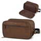 thumbnail image 1 of Neceser PAVILIA Travel para hombre resistente al agua, color marrón, 1 of 8