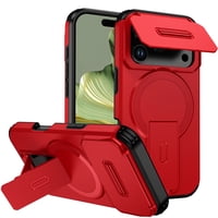 Funda Foxdock Para Iphone 17 Pro – Magnética Antigolpes Con Soporte Y Protección Doble
