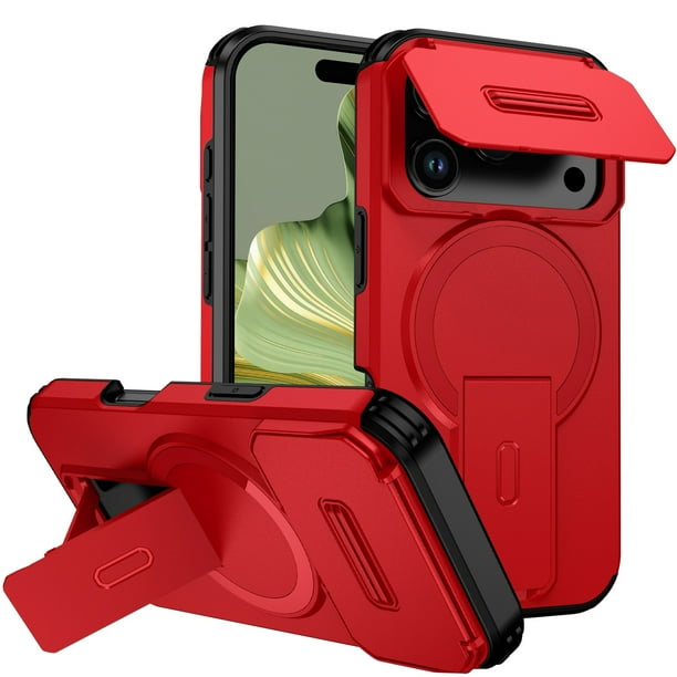 Funda FOXDOCK para iPhone 17 Pro Max – Magnética Antigolpes con Soporte y Protección Doble