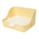 thumbnail image 4 of Caja De Arena Para Conejos, Inodoro Desmontable, Suministros Para Mascotas, Animales Peque?os, Amarillo, 4 of 5