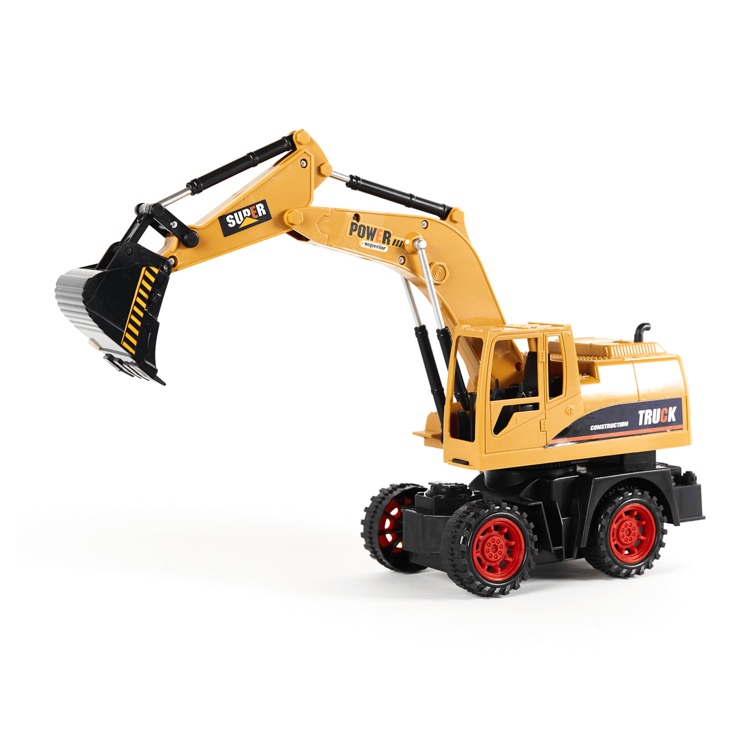 Mundo Online - Vehículo De Ingeniería De Aleación Con Control Remoto Amarillo