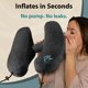 thumbnail image 2 of Almohada inflable para el cuello FLOWZOOM Air para viajar en avión, 2 of 9