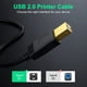 thumbnail image 3 of Cable de Impresora NC XQIN USB A a USB B de 9 m de Largo USB 2.0, 3 of 7