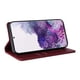 thumbnail image 2 of Funda Billetera de Cuero para Samsung Galaxy S20 Plus con Tarjetero y Soporte - Tapa Magnética Rojo, 2 of 6