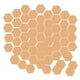 thumbnail image 4 of 50 Piezas De Tablero De Corcho, Tablero De Alfileres Para Pared Con Respaldo Adhesivo, Posavasos Hexagonales DIY, 4 of 5