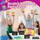 thumbnail image 3 of Cuaderno Party Favors Scratch Rainbow Art, paquete de 36 unidades para niños de 4 a 12 años, 3 of 7