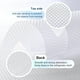 thumbnail image 3 of Paquete de 8 revestimientos para refrigerador, 17,7 x 12 pulgadas, lavables, recortables para estantes de vidrio, cajones de gabinetes de cocina, manteles individuales de plástico impermeables con 4 c, 3 of 6