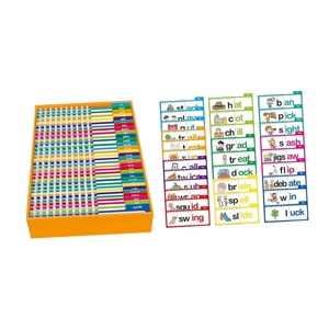 Magideal - Tarjetas Didácticas De Fonética Para Familias De Palabras (Desde 5+) Que Ofrecen Lectura Educativa Y Libros Interactivos Para Desarrollar Vocabulario.