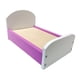 thumbnail image 2 of 1/12 Cama De Casa De Muñecas Cama Miniatura De Bricolaje Para Accesorios Fotográficos Micro Paisajismo Violeta, 2 of 5