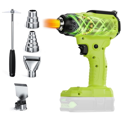 Pistola Térmica Inalámbrica Synxiter Compatible Con Batería Ryobi De 18 V