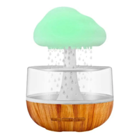 Genérico - Difusor De Aroma Humidificador Nube Efecto Lluvia Multicolor