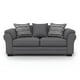 thumbnail image 1 of Sofá 3 Cuerpos XL Con Resorte Estructural Grandón Chenille Gris, 1 of 3