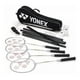 thumbnail image 1 of SET BADMINTON YONEX 303S / 4 RAQUETAS / 2 PLUMILLAS / 1 RED, 1 of 3
