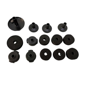 Bothyi - 14 Fieltros Para Soporte De Platillos Para Accesorios De Instrumentos De Percusión De 2,2 Mm