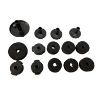 Bothyi - 14 Fieltros Para Soporte De Platillos Para Accesorios De Instrumentos De Percusión De 2,2 Mm
